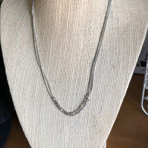 Silver necklace